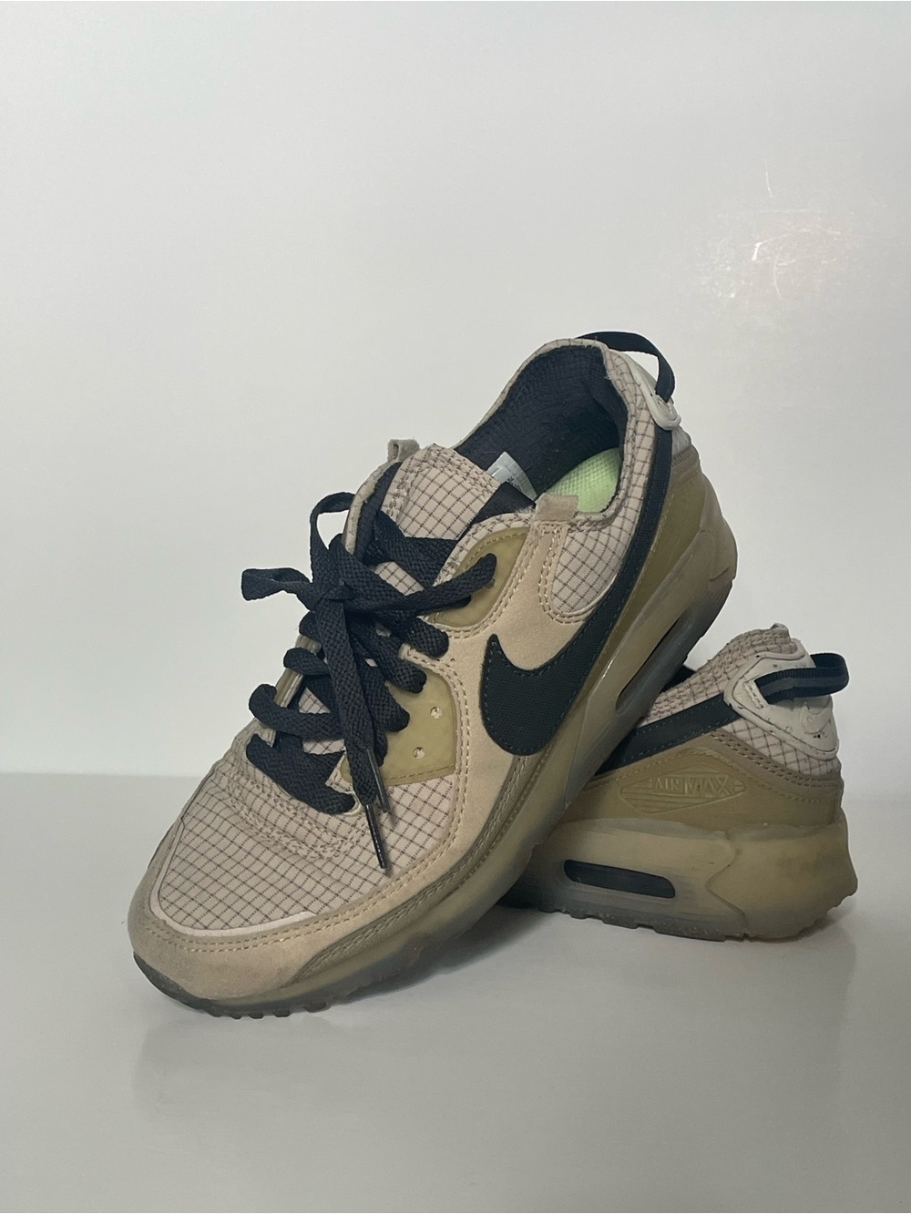 Nike Air Max Terrascape Rattan Sneaker in Black and Beige